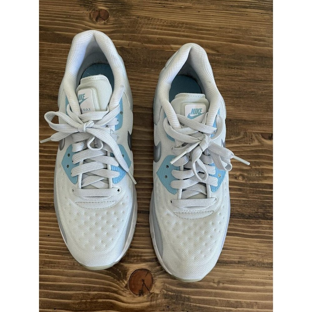 Nike Air Max 90 Ultra Wolf Gray, Blue. 84460-002 5.5 Youth Big Kids